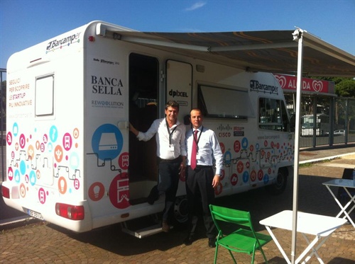 Gianluca Dettori in viaggio con il 