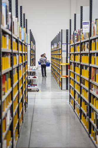 Amazon - Centro di distribuzione di Castel San Giovanni - interni