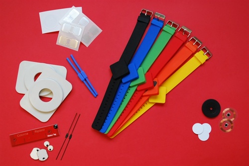 Paletta di tag RFID di Global Tag, società del gruppo Softwork