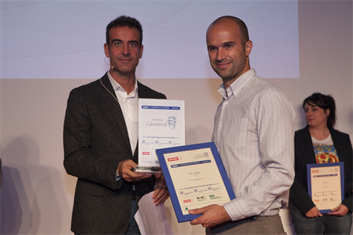 La startup  U-Hopper riceve il Premio Lamarck