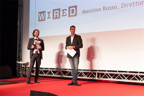 Pierantonio Macola, Amministratore Delegato di Smau e Massimo Russo, direttore di Wired