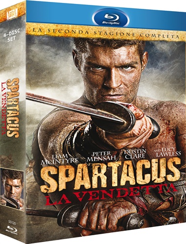 DVD - Spartacus - La Vendetta - Stagione 02 (4 Blu-Ray)
