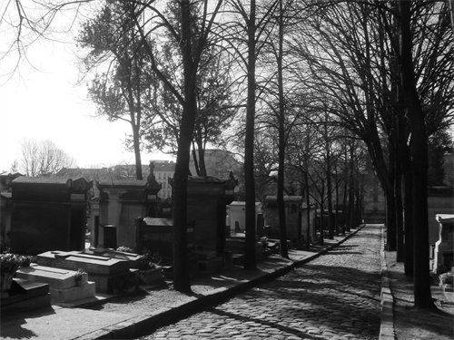 Cimitero del Père-Lachaise, Parigi. Credit: Evan Bench