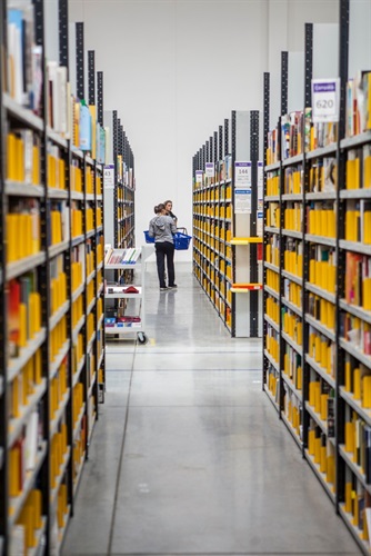 Amazon - Centro di distribuzione di Castel San Giovanni – interni