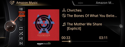 Amazon Cloud Player per i dispositivi iOS nei veicoli dotati di “BMW Apps” e “MINI Connected”