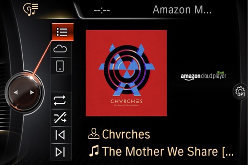 Amazon Cloud Player per i dispositivi iOS nei veicoli dotati di “BMW Apps” e “MINI Connected”