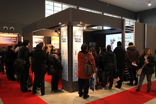 Dettaglio di un'arena a Smau Business Bari