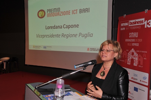 Loredanda Capone, Vice Presidente della Regione Puglia
