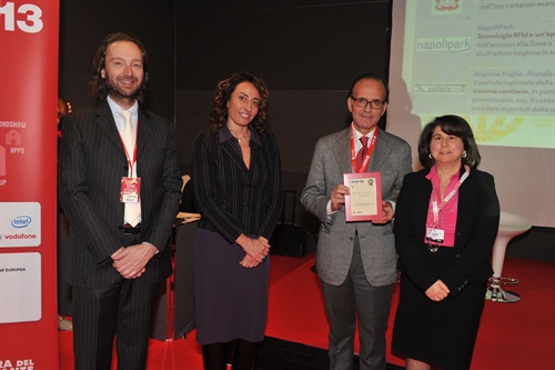Tra i finalisti del Premio Smart City Bari 2013 Regione Puglia con Innovapuglia SPA Portale della Salute