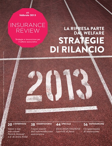 Copertina Insurance Review Febbraio 2013, #1