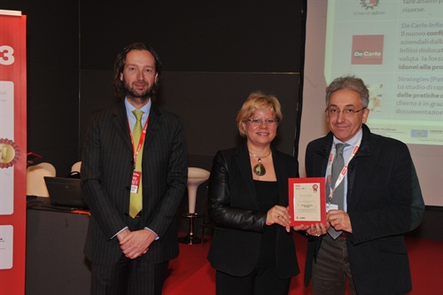 Finalista nella Categoria Sistemi Gestionali integrati De Carlo Infissi
