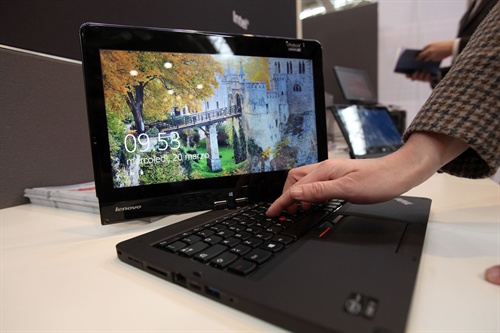 Lenovo - il nuovo Thinkpad Twist Ultrabook allo Smau Roma