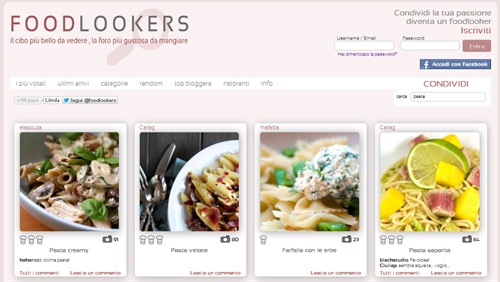 un progetto che nasce dalla grande passione per il mondo food. Un goloso social network, dove condividere e cercare ricette on line, utilizzando il linguaggio più  semplice e diretto che ci sia: l’immagine.
