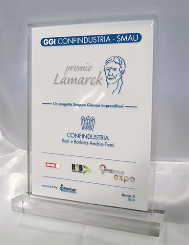 Targa Premio Lamarck Smau Bari