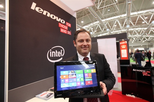Anche il Country General Manager italiano di Lenovo, Mirko Poggi, allo Smau Roma