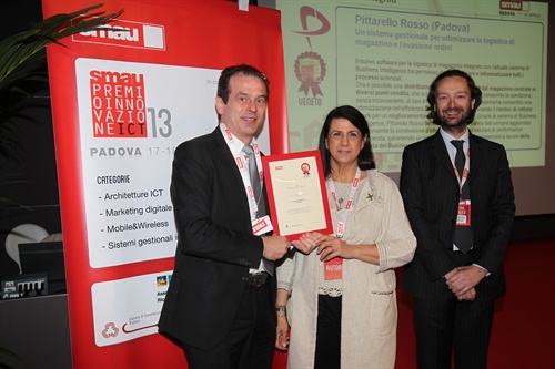 Pittarello Rosso riceve il Premio Innovazione ICT Nordest