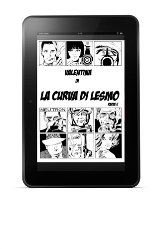 Kindle Fire HD con la copertina di 