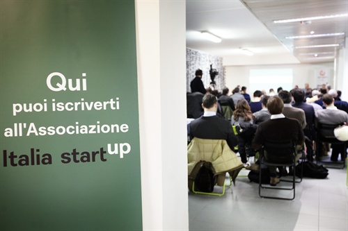 Uno degli eventi organizzati da Italia Startup