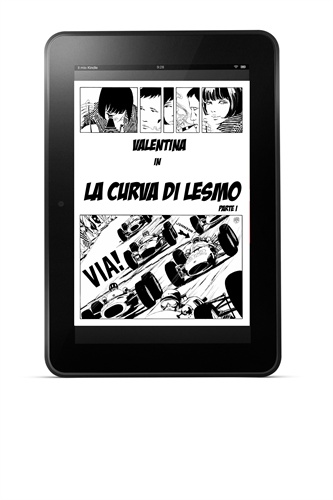 Kindle Fire HD con la copertina di 