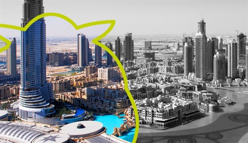 Volo in elicottero sullo Skyline di Dubai