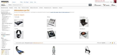 Amazon.it - gli strumenti per i DJ