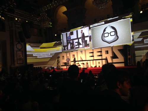 The Arena conference room at #Pioneers14