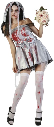 Costume da sposa zombie