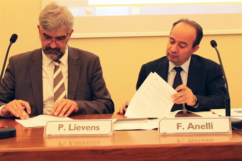 Peter Lievens, preside della facoltà di Scienze dell’Università Cattolica di Lovanio