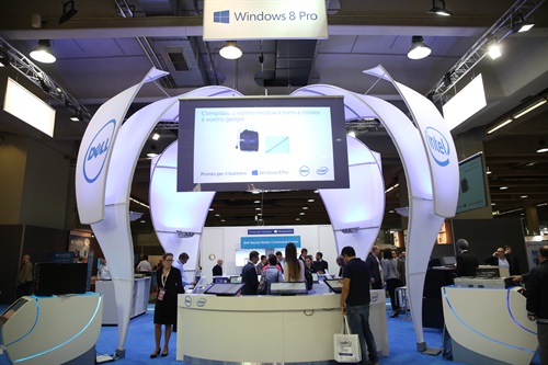 Tra gli stand della 51° edizione di SMAU - lo stand di Dell