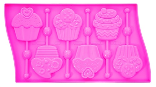 Forme lollipop silicone