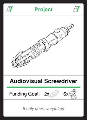 Screwdriver Krowd Funder Card 