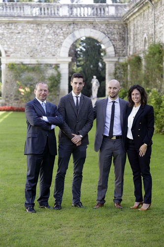 Il team della startup Tensive, vincitrice del Premio Gaetano Marzotto e capitanata da Alessandro Tocchio, 32 anni