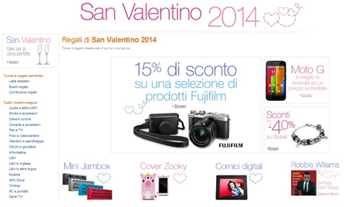 San Valentino su Amazon.it