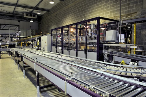 Fig. 9 - Centro di distribuzione di Showroomprive in Francia