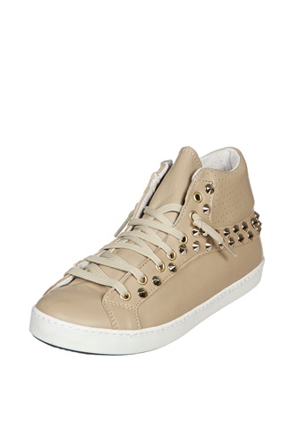 Showroomprive.it - Scarpe da ginnastica in pelle anouck beige, €71 invece di €270, Studio Apostrophe