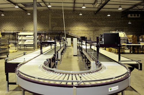 Fig. 8 - Centro di distribuzione di Showroomprive in Francia