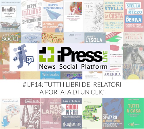 #IJF14: TUTTI I LIBRI DEI RELATORI A PORTATA DI UN CLIC 