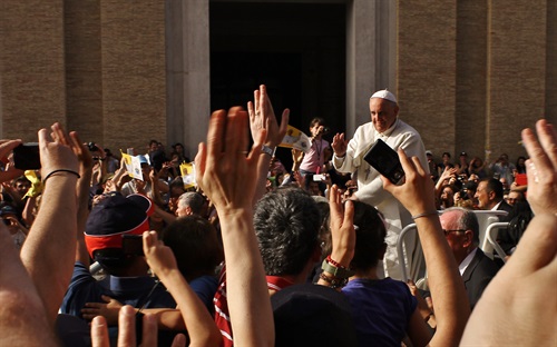Il Papa in Piazza San Pietro - Roma
