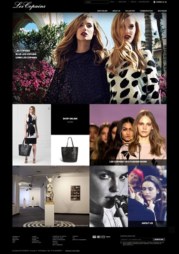 Home Page Store Online Les Copains_Triboo Digitale