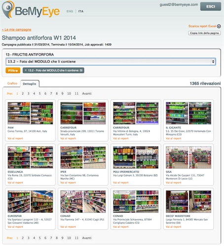 Sito Stats galleria foto