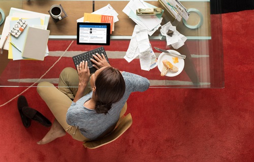 Fire HDX 8,9 - lavoro a casa