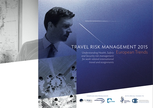 Cover | Travel Risk Management 2015 - European Trend - Paper |  FERMA - International SOS