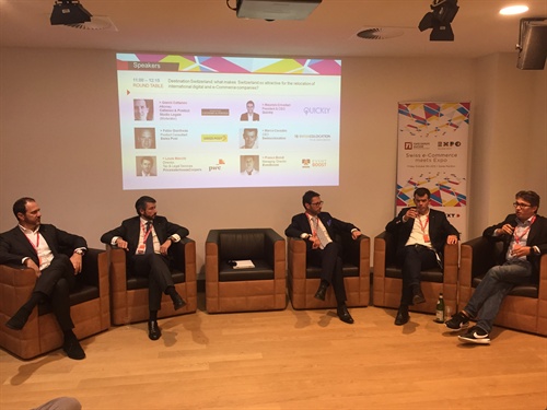 Gli speaker della tavola rotonda - Destination Switzerland: what makes Switzerland so attractive for the relocation of digital and e-Commerce companies? Credits:
Maja Galli