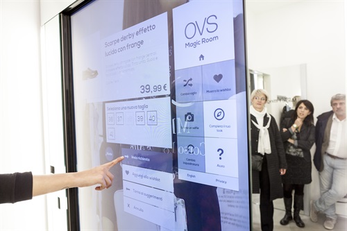 Il camerino virtuale di OVS