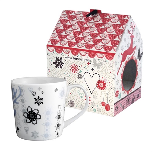 Tazza My Dear con casetta da appendere.