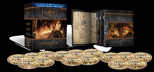 Lo Hobbit - La Trilogia - 6 Blu-Ray 3D + 9 Blu-Ray - (Extended Edition)