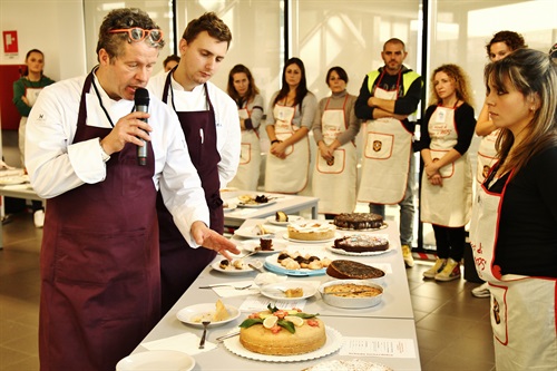 Un momento della gara