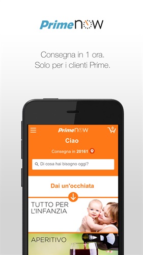 Prime Now app
