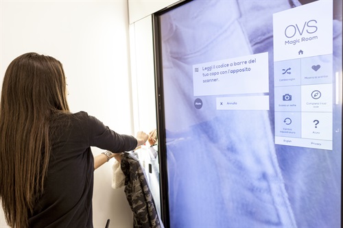 Il camerino virtuale di OVS