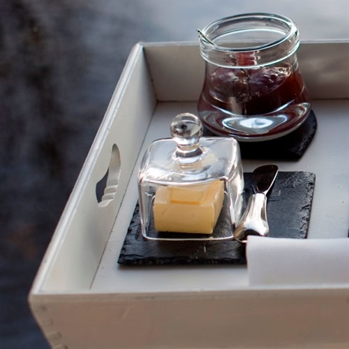 Campana piccola per burro con coltello